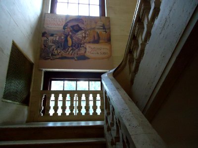 Lafayette College Easton PA 26 staircase Kirby Hall