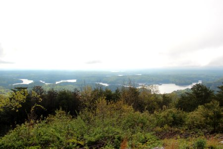 Lake Allatoona viewed from Pine Mountain, April 2015