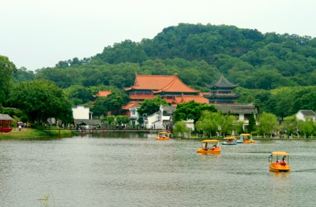 Lake and Water Town and Palace in CCTV Nanhai Studio, Foshan, Guangdong, China, picture3