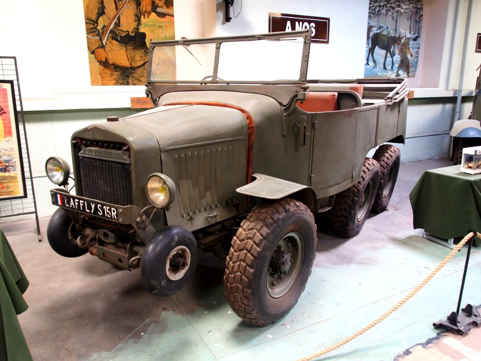 Laffly S 15R, Tanks in the Musée des Blindés, France, pic-1
