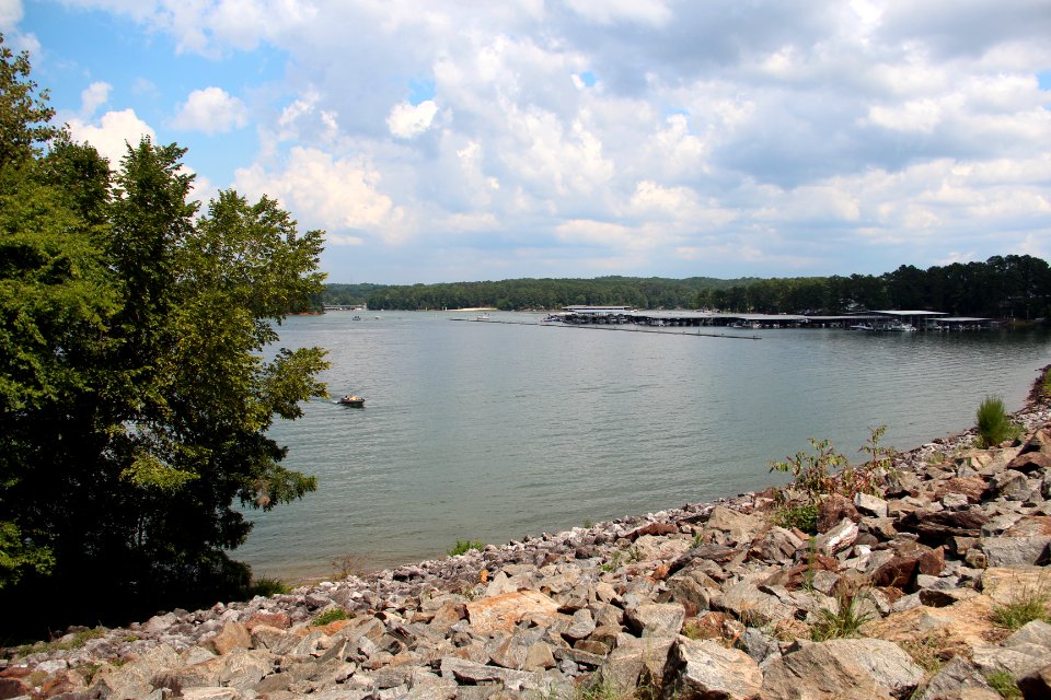 Lake Allatoona from Allatoona Pass Battlefield, Aug 2017