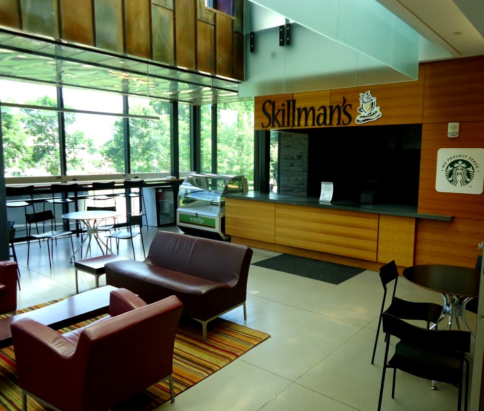 Lafayette College Easton PA 67 Skillman Library coffee area