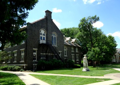 Lafayette College Easton PA 53 campus view pathways