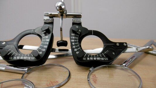Optometry health glasses photo