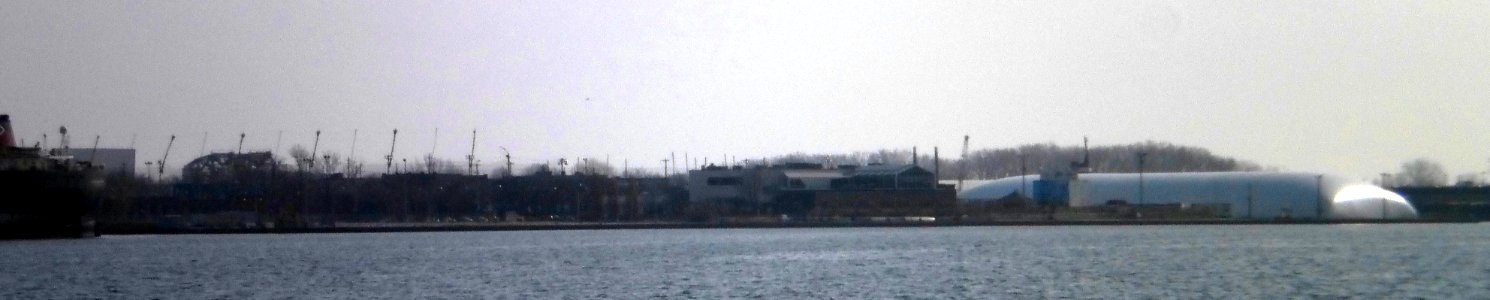 Lake Freighters moored in Toronto, 2012 03 02 -b