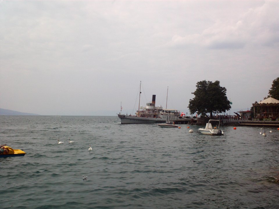 Lake ferry in Vevey
