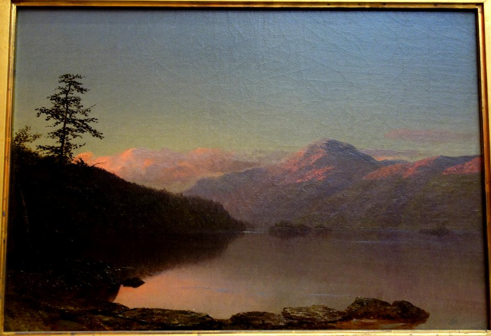 Lake George by Homer Dodge Martin, c. 1859, oil on canvas - Albany Institute of History and Art - DSC08128
