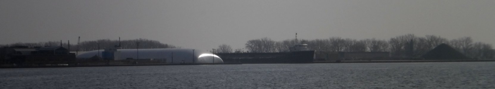 Lake Freighters moored in Toronto, 2012 03 02 -e