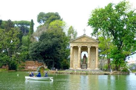 Laghetto - Villa Borghese - Rome, Italy - DSC05084