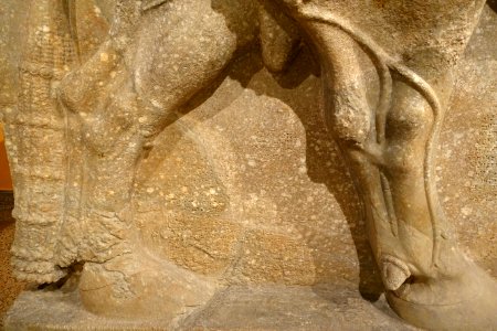Lamassu inscription 2 - Palace of Sargon II, Khorsabad - Oriental Institute Museum, University of Chicago - DSC07528