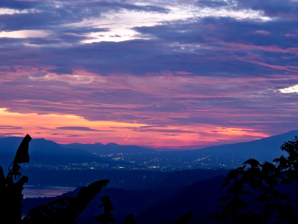 Lago Ilopango desde Cojutepeque 2011