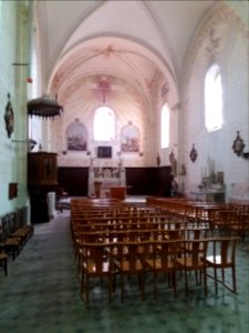 Lagorce - Église - Intérieur