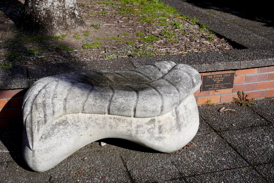 Lady McKenzie Garden for the Blind - Artwork - The Stone Leaf - 01