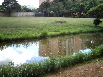 Lago en Villa Mar en Juan Griego photo