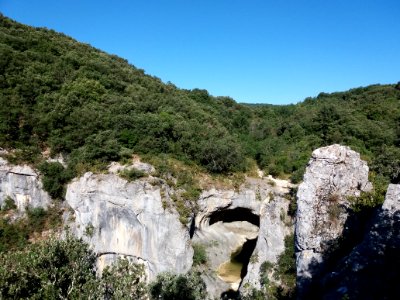 Lagorce - La Sompe ou Font Garou 05