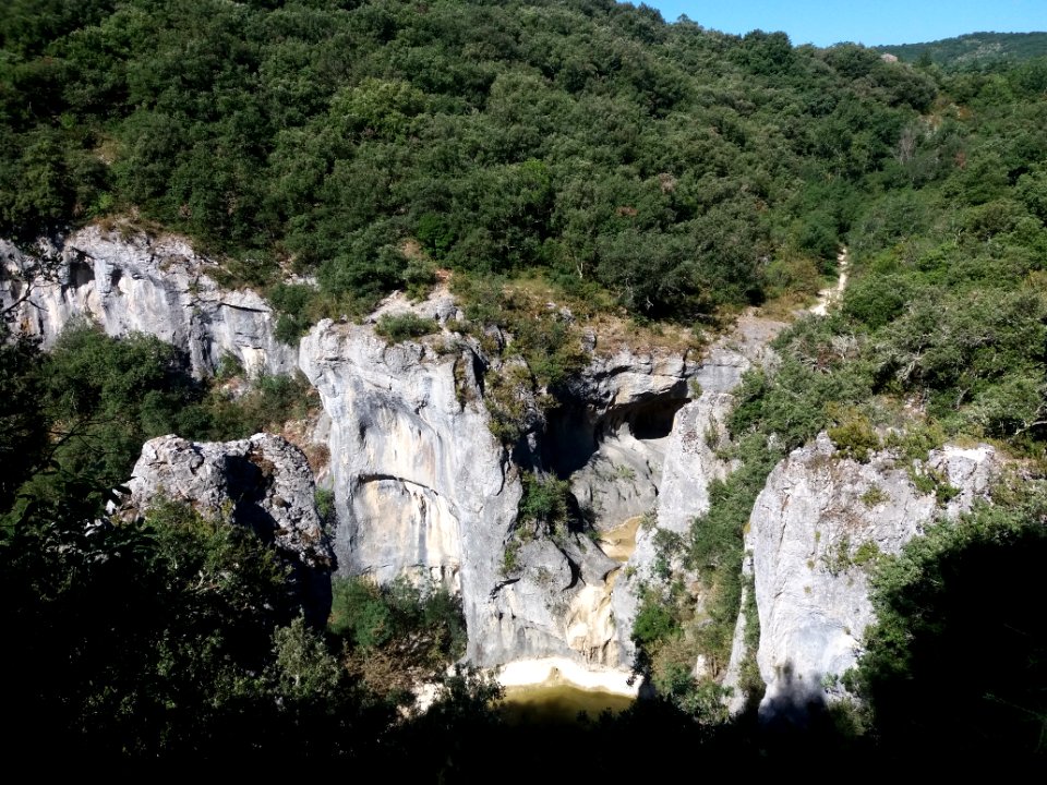 Lagorce - La Sompe ou Font Garou 10