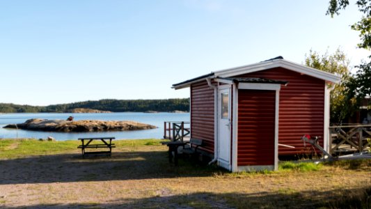Lahälla bad och båtförening back