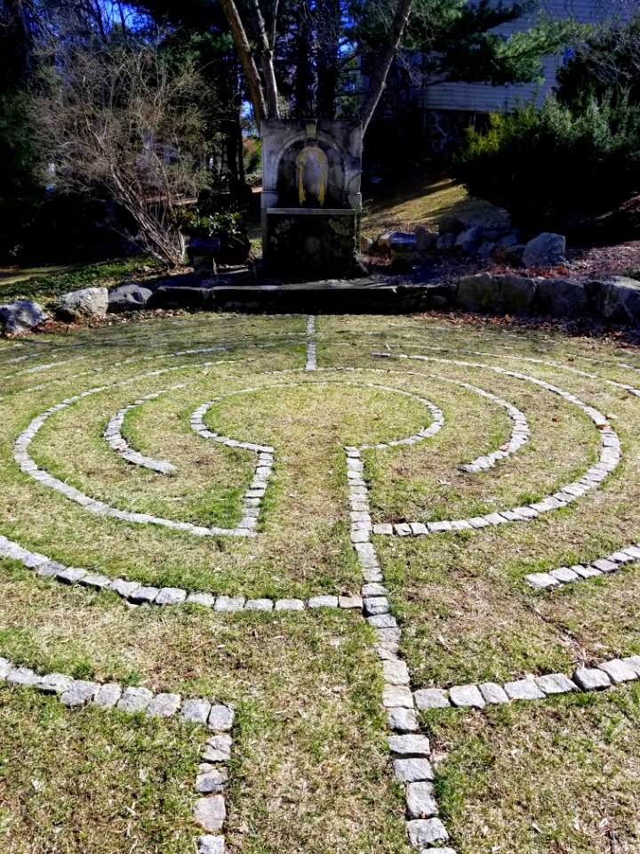 Labyrinth - Chapel of St. Anne - Arlington, MA - 20200326 145256