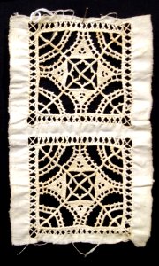 Lace specimen - Lacis Museum of Lace and Textiles - Berkeley, CA - DSC04592