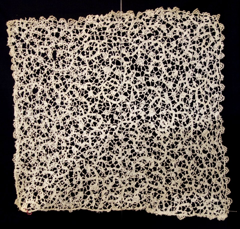 Lace specimen - Lacis Museum of Lace and Textiles - Berkeley, CA - DSC04608