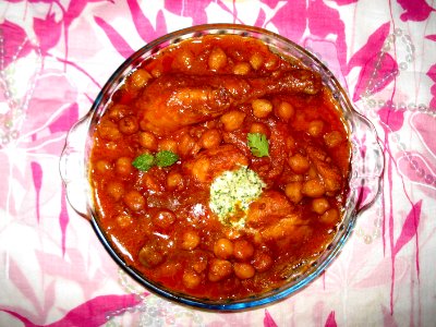 Lahori Murgh Cholay