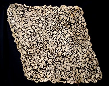 Lace specimen - Lacis Museum of Lace and Textiles - Berkeley, CA - DSC04607