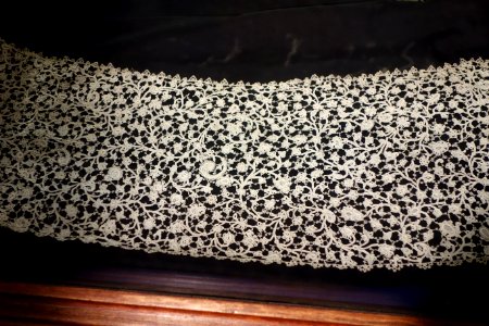 Lace specimen - Lacis Museum of Lace and Textiles - Berkeley, CA - DSC04610