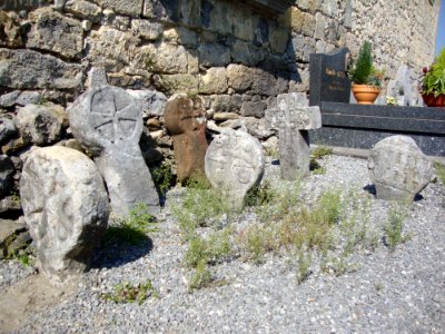 Lacarry (Lacarry e.a. Pyr-Atl, Fr) vieilles stèles basques