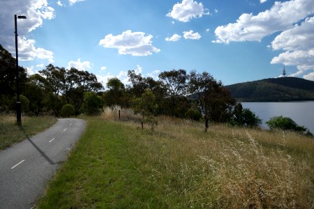 Lake Burley Griffin view from between Blue Gum Point and Attunga Point 003