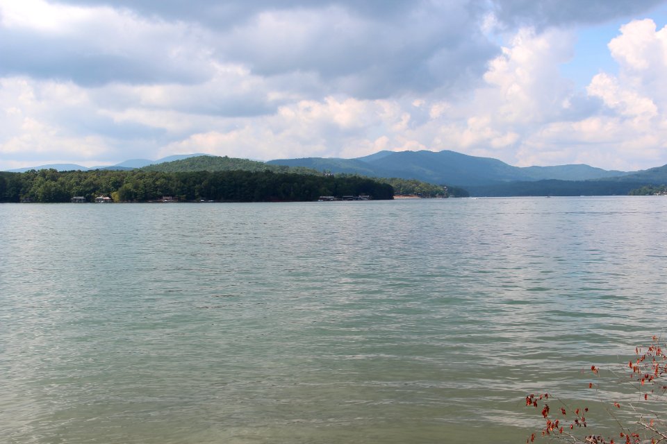 Lake Blue Ridge viewed from Morganton Point