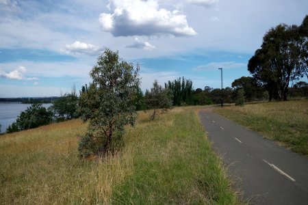 Lake Burley Griffin view from between Blue Gum Point and Attunga Point 002