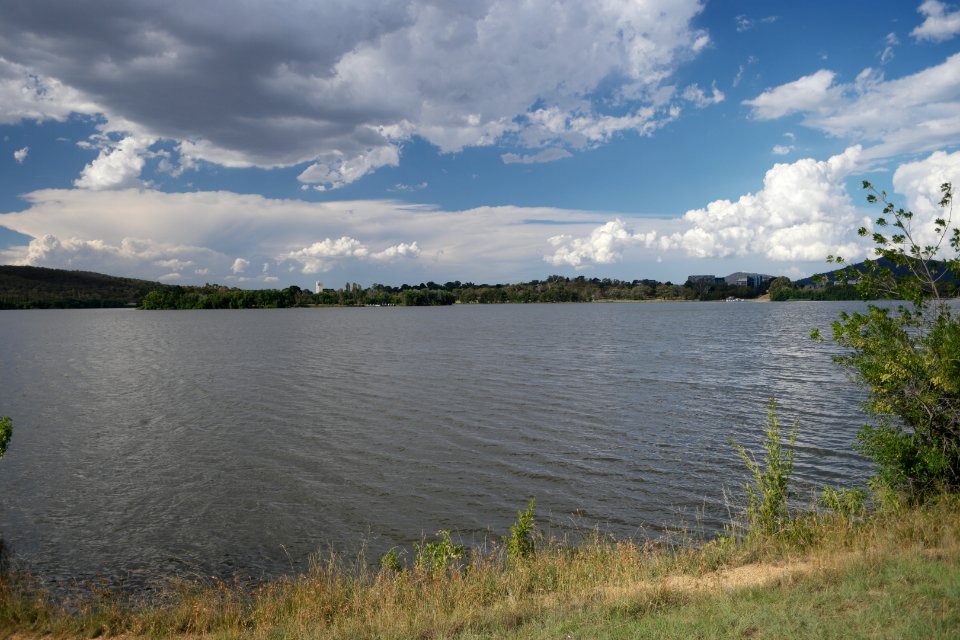 Lake Burley Griffin view from between Blue Gum Point and Attunga Point 007