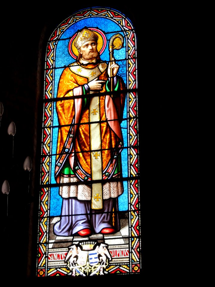Lailly-en-Val (Loiret) Église, vitrail 07