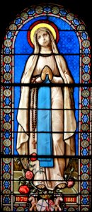 Lailly-en-Val (Loiret) Église, vitrail 04