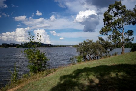 Lake Burley Griffin view from between Blue Gum Point and Attunga Point 006