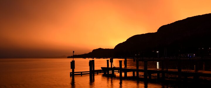 Sunset cinematic garda