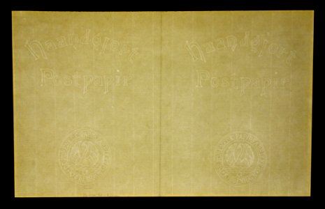 Laid watermark - Robert C. Williams Paper Museum - DSC00498