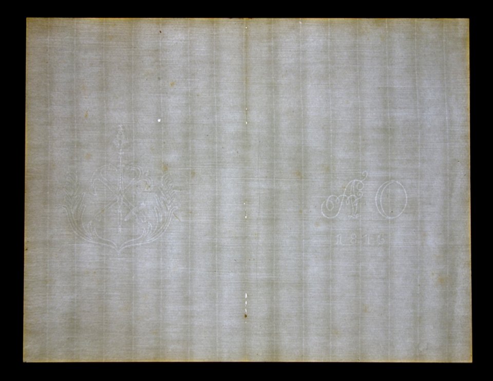 Laid watermark - Robert C. Williams Paper Museum - DSC00508