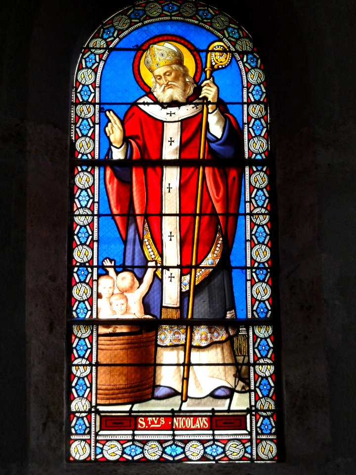 Lailly-en-Val (Loiret) Église, vitrail 08