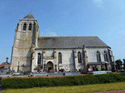 Laires (Pas-de-Calais) église Saint-Martin (02)