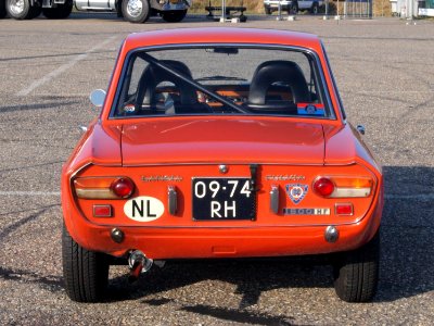 Lancia Fulvia Coupe Rallye 1.6 HF 2nd Series dutch licence registration 09-74-RH pic5