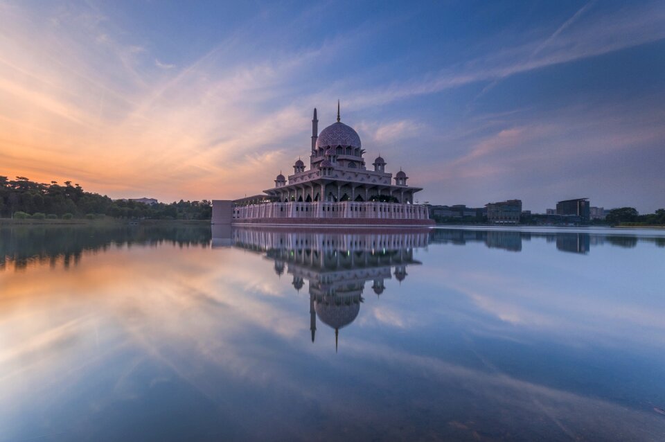 City dawn daylight
