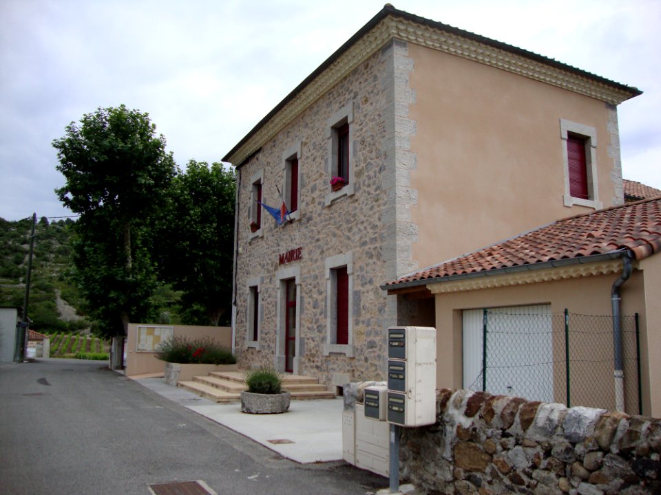 Lanas (Ardèche, Fr) mairie