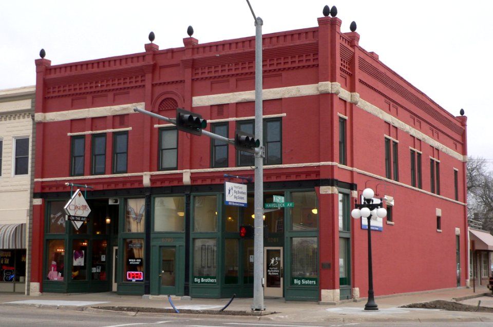 Lancaster block (Lincoln, Nebraska) from NW 1