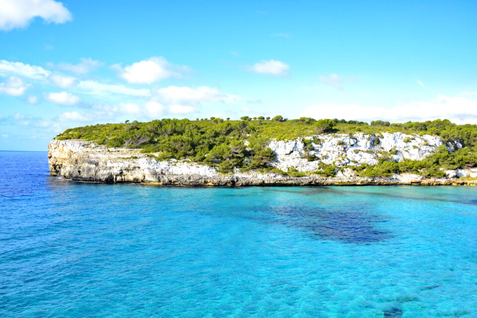 Spain sea crystal clear