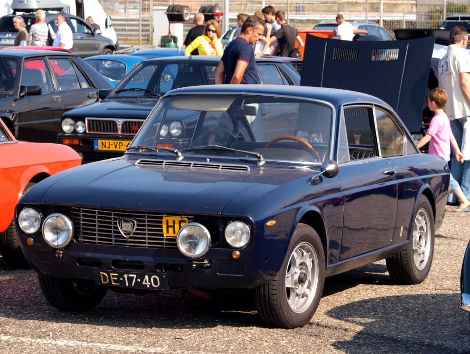 Lancia FLAVIA 2000 Coupe dutch licence registration DE-17-40-