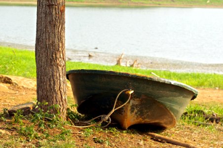 Lancha en embalse burro negro