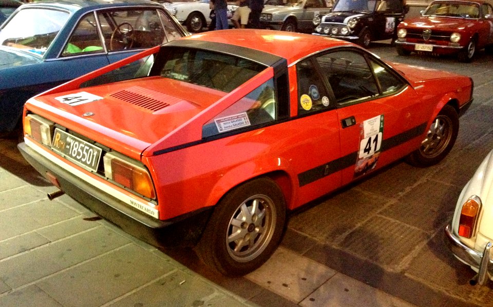 Lancia Beta Montecarlo coupè front