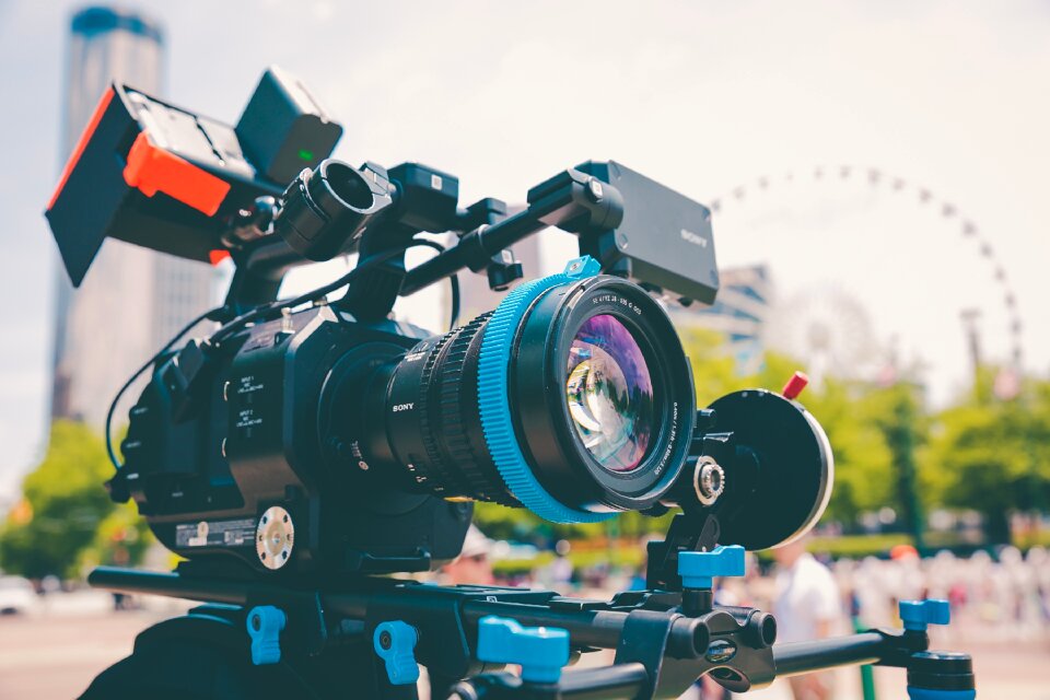 Photography sony video camera