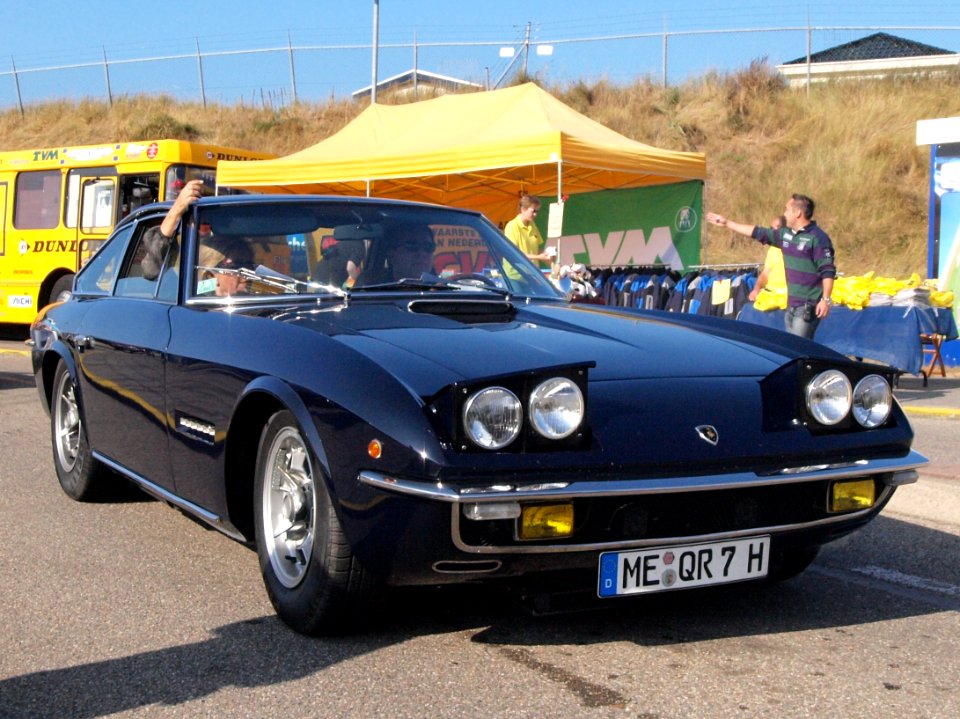 Lamborghini Islero german licence registration ME QR 7 H pic2